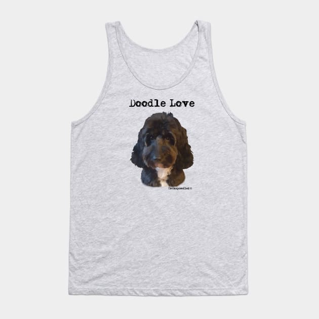 Doodle Dog Love Tank Top by WoofnDoodle 